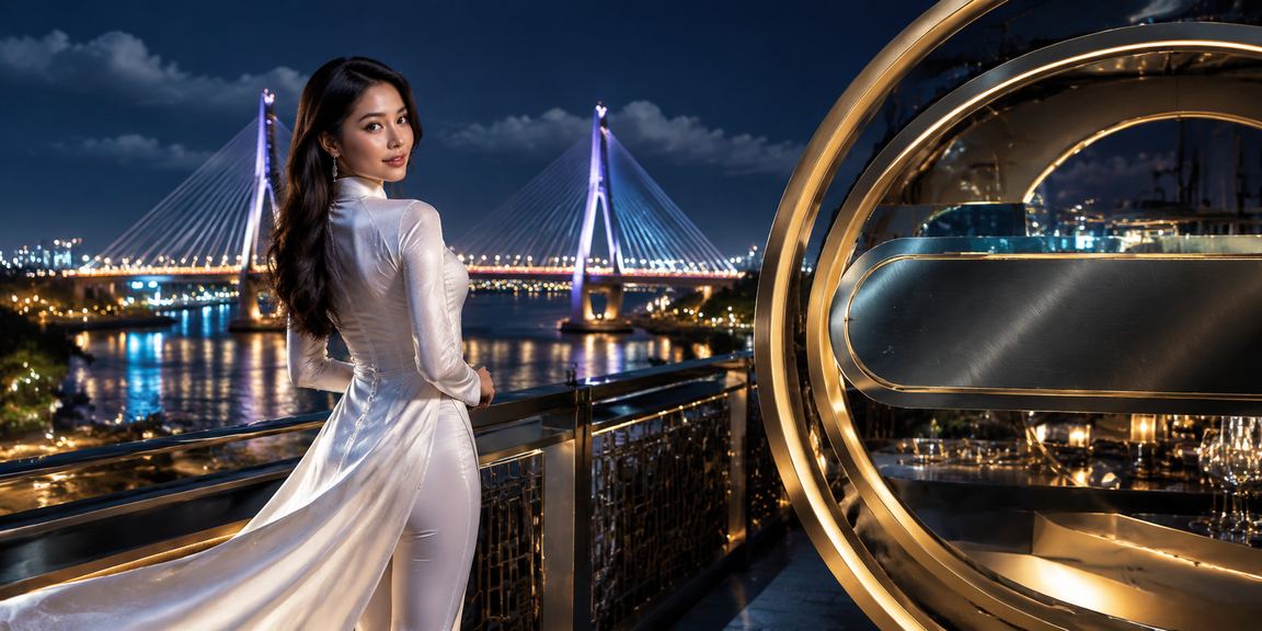 Người dùng tại Cần Thơ đặt cược thể thao trên điện thoại với trang phục truyền thống