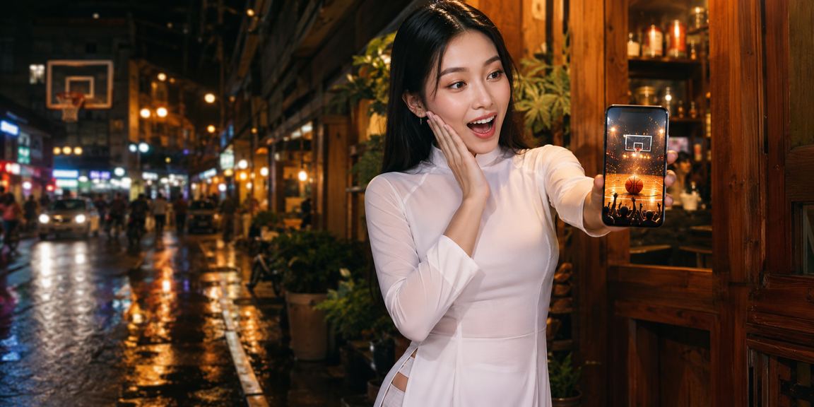 Người hâm mộ bóng rổ tại TP. HCM theo dõi kết quả và đặt cược qua điện thoại